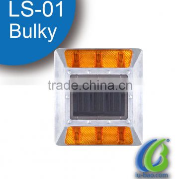 LS-01 Aluminum solar LED road studs,raised pavement solar light