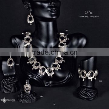 Fashion turkish style silver plated necklace Rana 1564