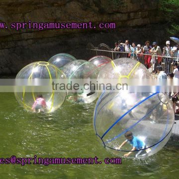 Clear inflatable walking water ball,human hamster ball SP-WB016