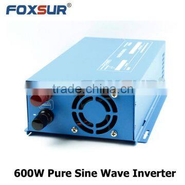 600W High Quality Pure Sine Wave Inverter 12V DC to 230V AC, DC to AC Solar power inverter Metal Case with USB output