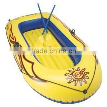 portable inflatable drift rowing boat with paddle