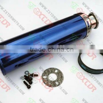 alloy exhaust muffler for scooter bikes