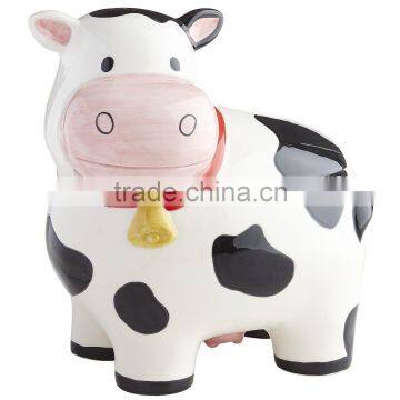 Dolomite cow cookie jar