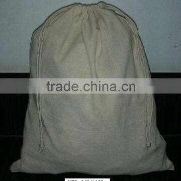 Cotton fabric draw string bag