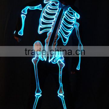 bones skeleton halloween horror fancy dress costume