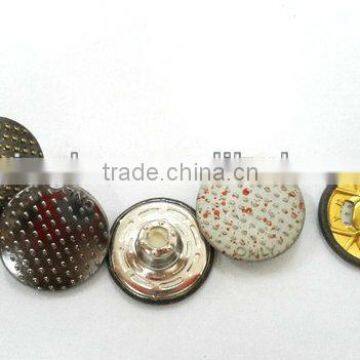 Fashion metal snap button for garment