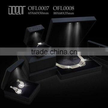 wholesale high quality fashion led jewellery box