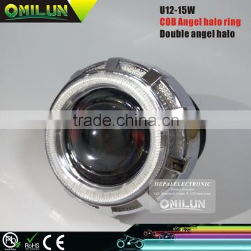 High quality LED projector lens light with angel eye projector lens
