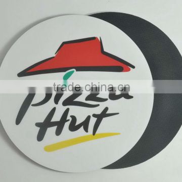 Promotional gift pizza hut rubber mouse pad / custom mouse mat