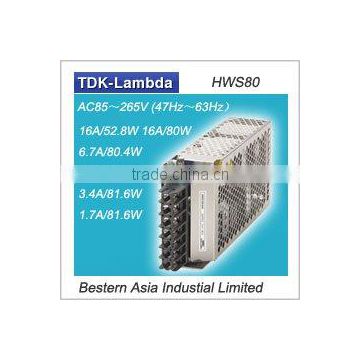Lambda 80W AC-DC Switching Power Supply HWS80