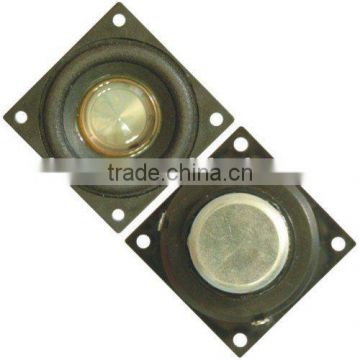 Micro Speaker P/N YDT4646A-RB03F8 (W49.0*L49.0*H21.1) with concave membrane for multimedia