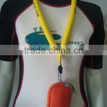 Neoprene Floating Neck Lanyard floating strap camera strap