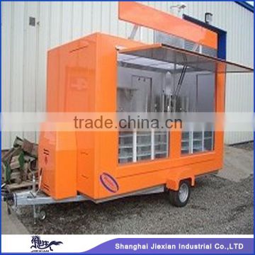 Convenient New Style Food Kiosk Mobile Food Carts for Sale CE