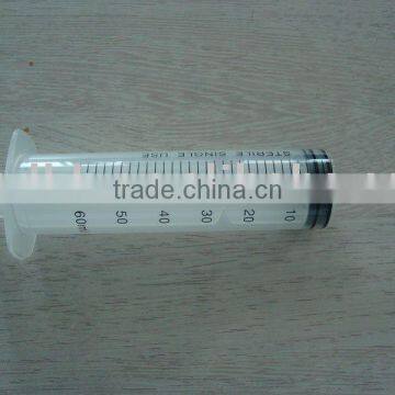 Disposable syringe with CE and ISO
