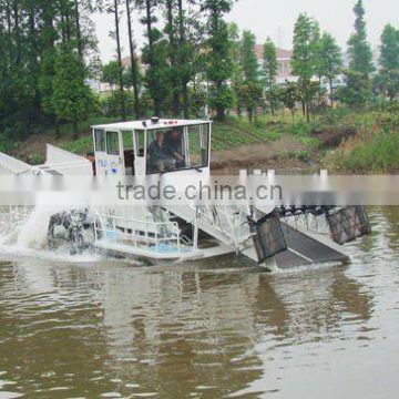 Aquatic weed harvester/Garbage salvage ship/ Fully automatic weed cutting machine