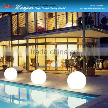 waterproof PE led ball/small led ball for outside