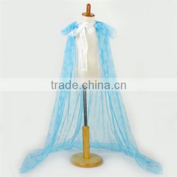 Fashion Hot Sale Turquoise Snowflake Cape For Evening Dress Of Chiffon