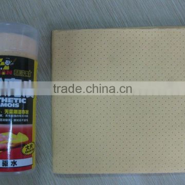 Super absorbent pu car chamois leather for car cleaning