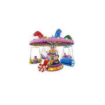 Clown Wheeling, Park Rides,Amusement Equipment,Carnival Mini Flying Chair Rides