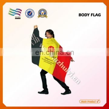 Decorative Cheering Fans Sports Body Cape Banner