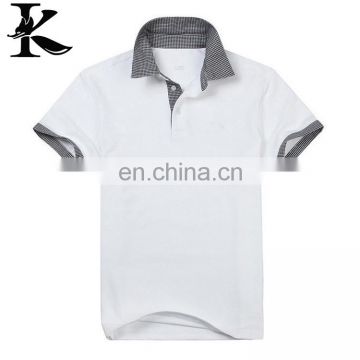OEM design men 100% cotton polo T-shirt