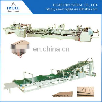 Manufacture China Corrugated cardboard manufacturer automatic carton folder gluer machine