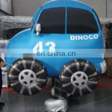 inflatable moving car cartoon for outdoors promotion