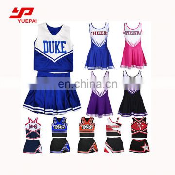 Hot Sales latest design Comfortable wholesale custom sublimated Basketball Cheerleader Uniform