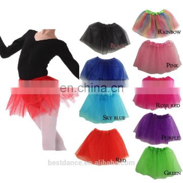 BestDance girls ballet dance tutu belly tutu dress color party kids tutu dancewear skirts