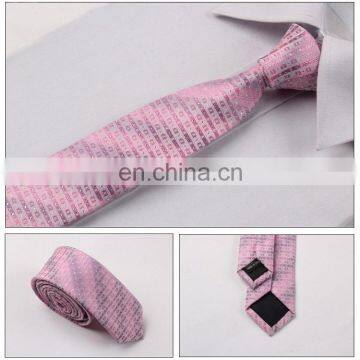 100% Silk Fabric Elastic Woven Necktie For Men