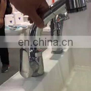 Top quality brass chromed kitchen sink mixer faucet Kitchen Tap