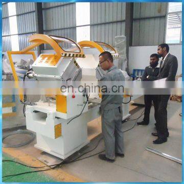 Double head cutting saw/Aluminum window making machine/Aluminum window profile cutting saw (LJZ2-450*3700)