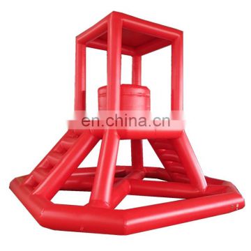 High quality customized inflatable lifeguard tower /inflatable water floating Water on sale