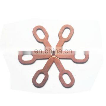 Copper Coated Stainless Steel Dent Pulling Ring Washer Pads For Car Spot Welder Soldering Panel