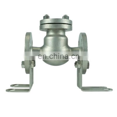 DKV High Temperature Resistant Anti-corrosive CF8 CF8M Stainless Steel Swing flange Check Valve
