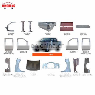High quality car door,hood,tail panel,roof panel,fender,side panel,radiator support for ISU-ZU TFR car body parts