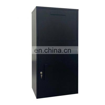 Factory Large Metal Apartment Waterproof Free Standing Anti-theft Design Smart Parcel Box Product