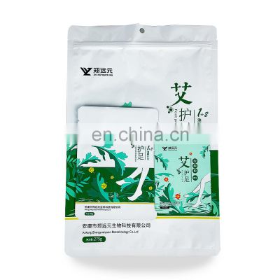 Source manufacturers direct foot massage medicine bag leisure food three side seal vacuum zipper bag