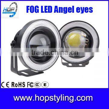 2015 High quality 30W led angel eyes Fog angel eyes lighting For Cars 3.5 "10w led car fog light / headlight