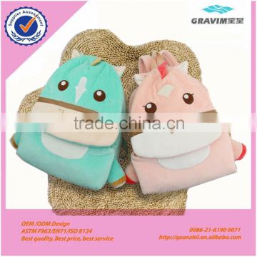 Super soft material baby interesting cartoon donkey bag with kids our door game                        
                                                Quality Choice