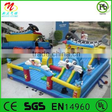 2014 high quality kids inflatable amusement park inflatable