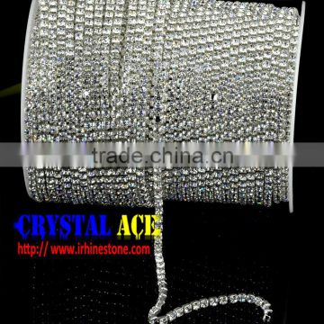 wholesale rhinestone crystal chain roll