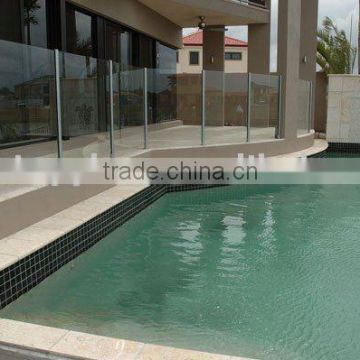 swimming pool fencing glass