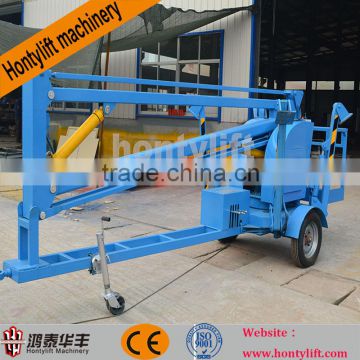self propelled articulating boom lift/small boom lifts