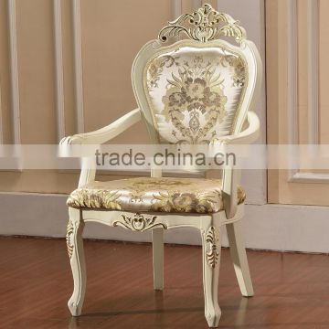 Italian gold leaf furniture wood carving antique baroque chair
