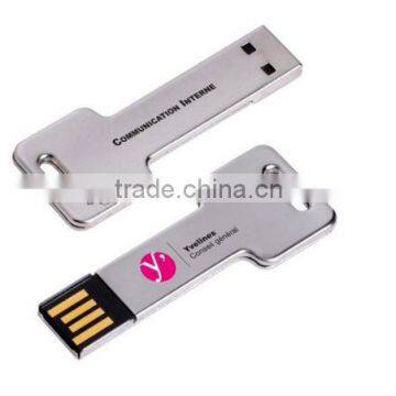 Top Sale Cheap Price Metal Key Shape USB Flash Drive