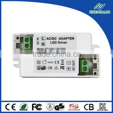 DC output power supply 12V 1A led lights driver with constant voltage