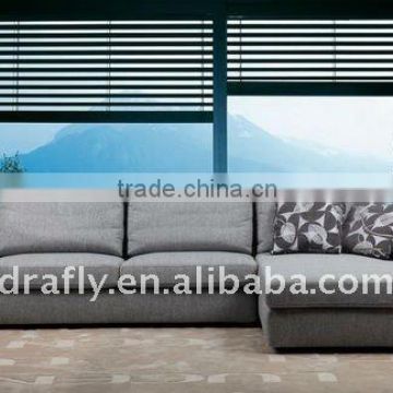 Italian style fabric cornor sofa set