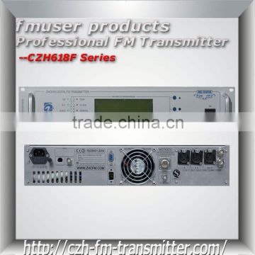 pll fm fm transmitter CZH618F 30W AES-EBU Digital FM Broadcast transmitter 87MHz-108MHz