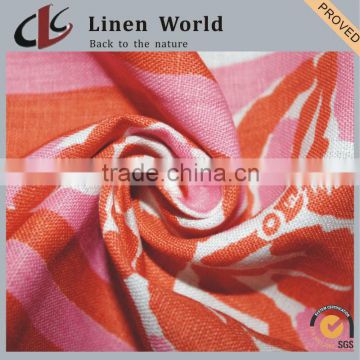 100%Linen Plain Dyed Woven Fabric 101